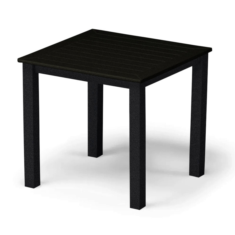 Table d'appoint Robinett, Noir P70, Noir texturé