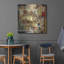 Art mural en métal luxueux «Bitcoin Deco Six» par Steve Hunziker, 24 po x 24 po-1080580579