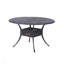 Ensemble de salle à manger rond en aluminium pour 4 personnes avec coussins 48,03 po-1267296291