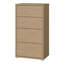 54.8 cm W Chest of 4 Drawers-1739381475