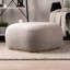 Chic Boucle Dressing Stool for Bedroom Furniture, Modern Accent Stool with MDF Base