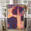 Art mural encadré, peinture abstraite dans des tons mauves et oranges, 16 po x 24 po, 24 po x 36 po-129684820-129684821