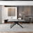 Louina 70.8" to 102.3" Extendable Rectangular Dining Table with Fabric Chairs Dining Set-1003328406-1003328404-1003697969