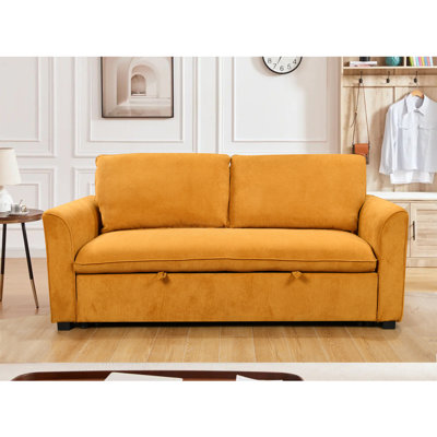 Canapé-lit moderne convertible 3 1 78 pouces, canapé-lit futon en tissu avec canapé-lit et canapé-lit Modern