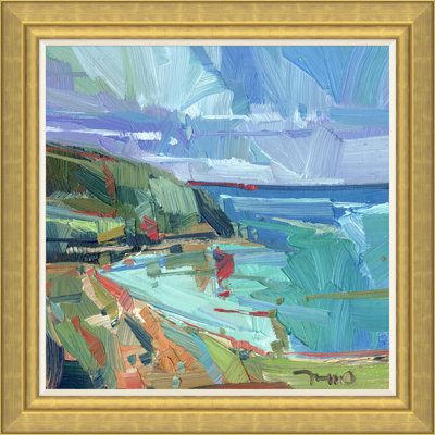 Breezy Seascape Painting by Joseph Mota