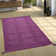 Crowland Solid Colour Cotton Hand Woven Area Rug