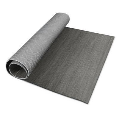 Tapis d'intérieur et extérieur gris uni
