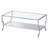 Seroff Chrome 2-piece Coffee Table Set