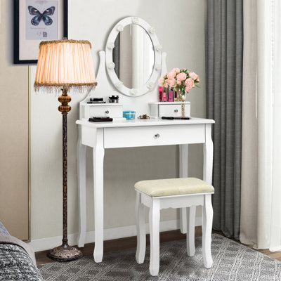 Brentford Dressing Table with Mirror