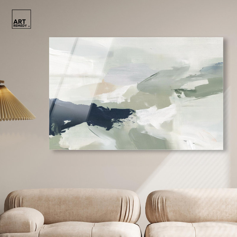 "Soft and Moody", reproduction d'art acrylique sur toile par Art Remedy, prête à être accrochée, 54 x 36, H 36 po x l 54 po