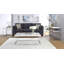 Table basse Benjaminerm en chêne clair et chromeprna