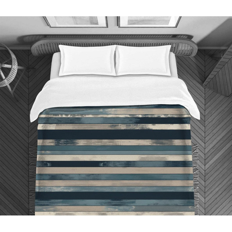 Striped Comforter, King Comforter