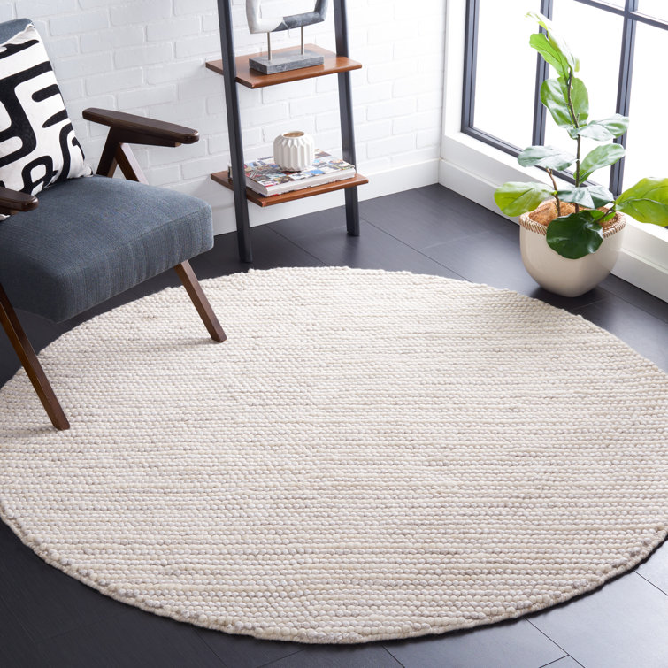 Natura Striped Area Rug In Ivory / Beige