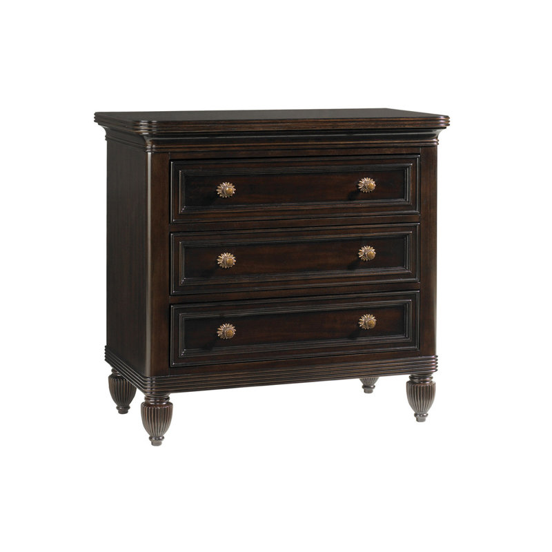 Royal Kahala 3 - Piece Solid Wood Bedroom Set, California King
