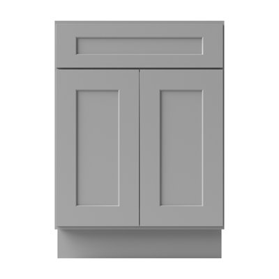 Ready to Assemble Solid Wood Shaker Sink Base Bath Cabinet Only – Countertop Not Included