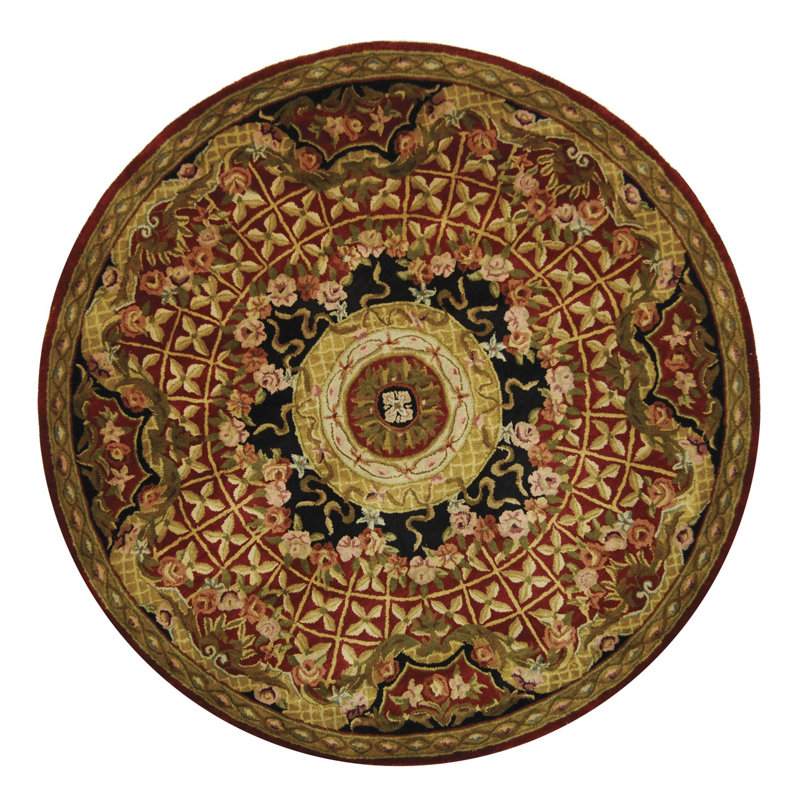 Tosca Hand Tufted Wool Oriental Rug, Oval 7'6" x 9'6"