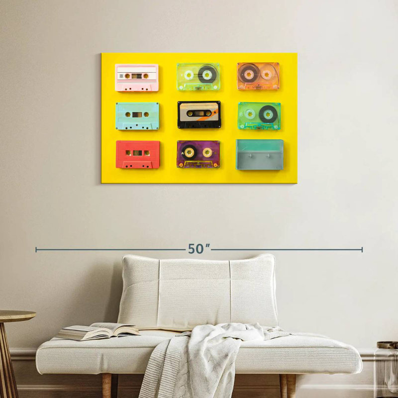 Abarca Cassette Tape Recorders, 24" H x 36" W