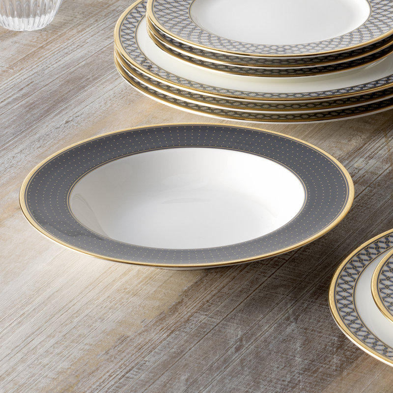 Ensemble de 4 bols à soupe Noritake Blueshire, 8 1/4 po, 12 oz