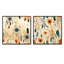 Thorma - Ensemble de 2 décorations murales botaniques abstraites-102580851-102580852