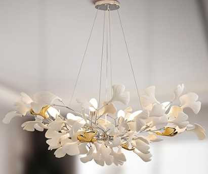 Lustre Ginkgo, Argent argent