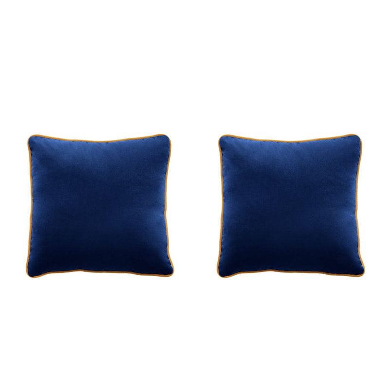BIRCHCRAFT Square Cushion, Blue
