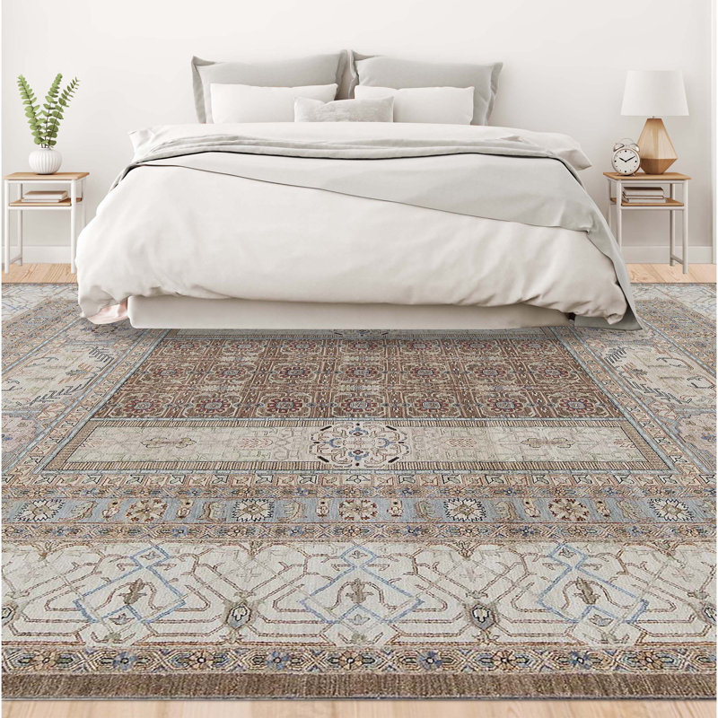 Hand Woven Wool Oriental Area Rug