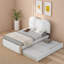 Lit plateforme tapissier avec lit gigogne-1456780949-1456780950