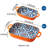 Rectangular Ceramic Baking Dish Set, 2 Pack (Royal Blue)
