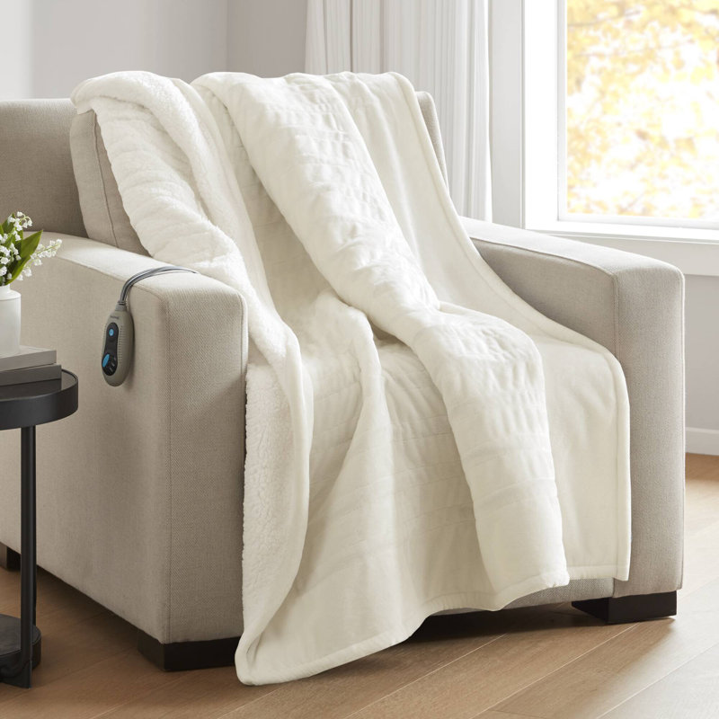 Jeté Beautyrest, Ivoire