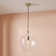 Dazey 1 - Light Single Teardrop Pendant