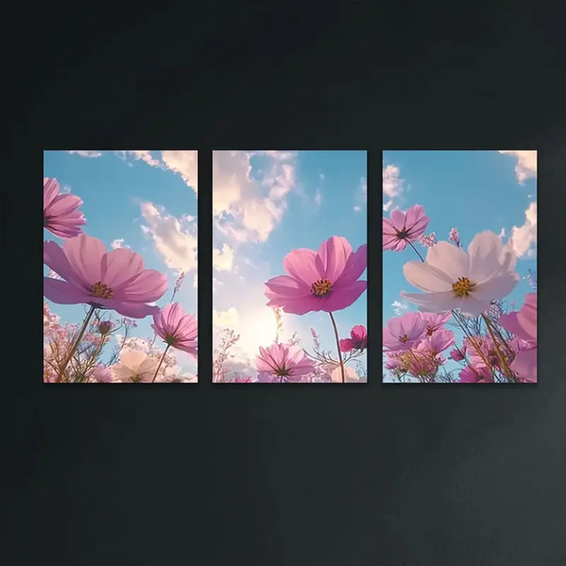 3 Piece Wrapped Canvas Print