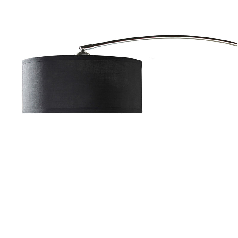 81"H BLACK ARCH WITH ADJUSTABLE BODY FLOOR LAMP (1PC/CTN) (3.03/24.96)