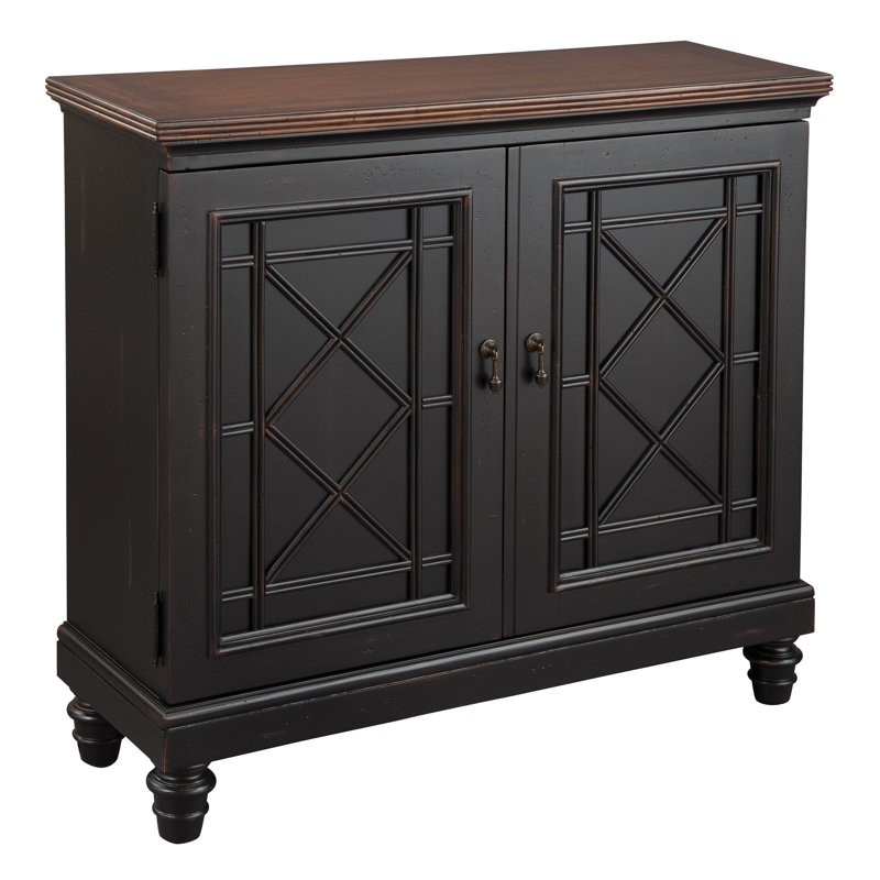 Ted Solid Wood Accent Cabinet