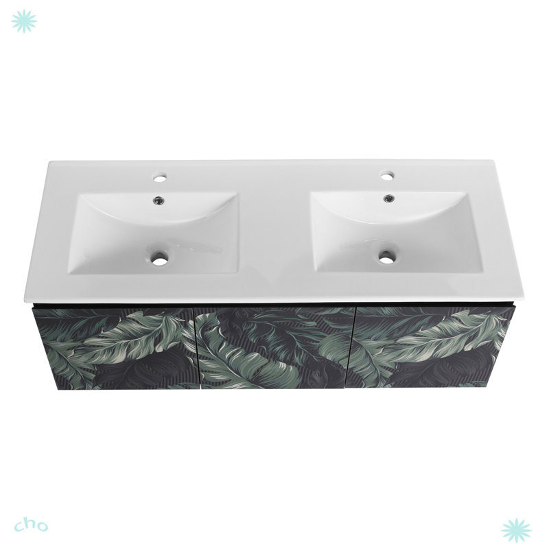 Kamorah 48'' Floating Wall-Mounted Bathroom Vanity