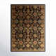 Redwood Hand Tufted Wool Black/Rust Red/Beige Rug