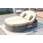 Outdoor Sun Bed Patio 2-Person Daybed With Cushions And Pillows, Rattan Garden Reclining Chaise Lounge With Adjustable Backrests And Foldable Cup Trays For Lawn, Poolside-78635544