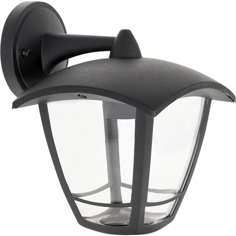Sacremento Black Outdoor Wall Lantern