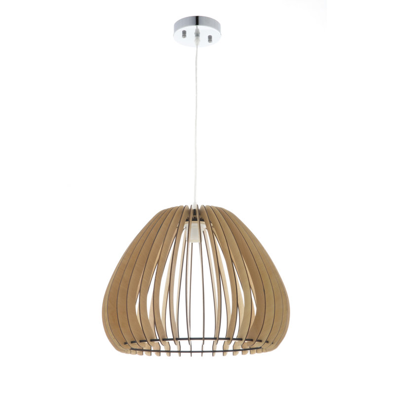 Trevino 1 - Light Beige Dome Pendant