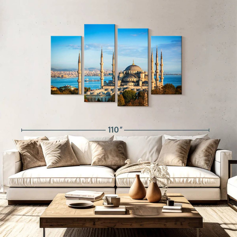 Nicci Mosque, 48" H x 75" W