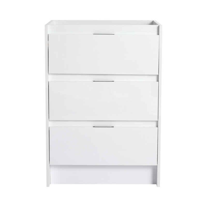 Armoire de salle de bain autoportante 24 po avec lavabo en résine
