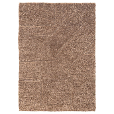 Ebern Designs Hand Tufted Wool Relief Rug