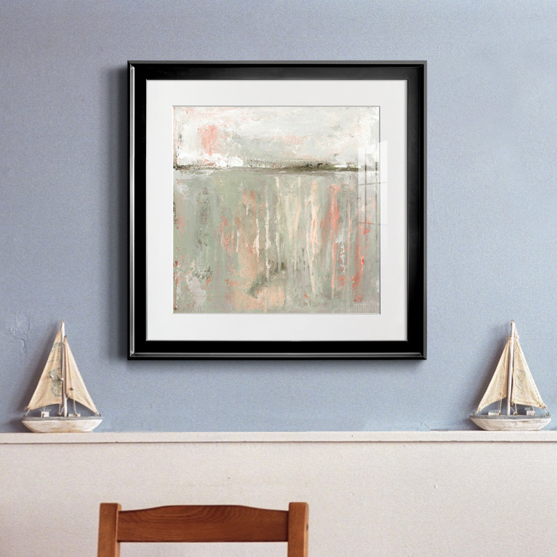 Récolte de dindes - peinture encadrée, Cadre noir, H 17,5 po x l 17,5 po x P 1,5 po