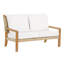 Hudson Outdoor 2 - Seat Loveseat-50124391-112728050