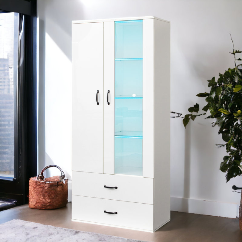 Ashonda 182cm H x 59.5cm W Standard Bookcase