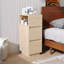 25cm W Manufactured Wood Bedside Table-1108226288