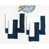 Navy/White
