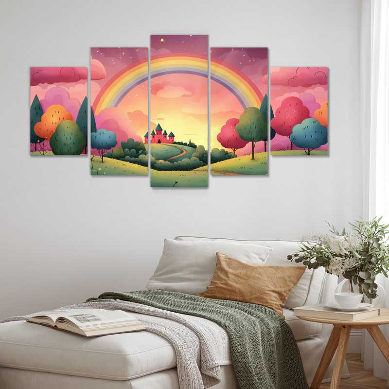 Ensemble de salon chambre d'enfant Rainbow Fantasy Castle