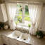 Natural Plastic / Acrylic Curtain Holdback/Tieback