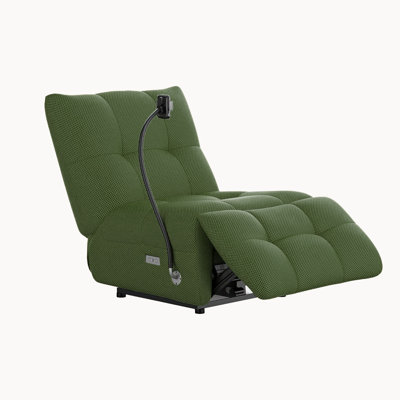 Power Recliner Chair With Wireless Charging - Electric Lift Recliner For Adults, 360lb Heavy Duty, Breathable 3d Mesh, Usb/type-c, Armless Design For