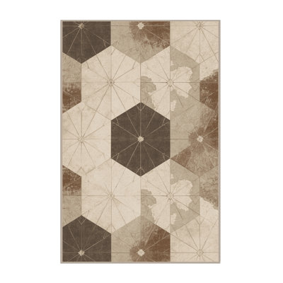 Tapis moelleux moelleux d'inspiration marocaine de couleur moelleuse d'inspiration mondiale Narberth